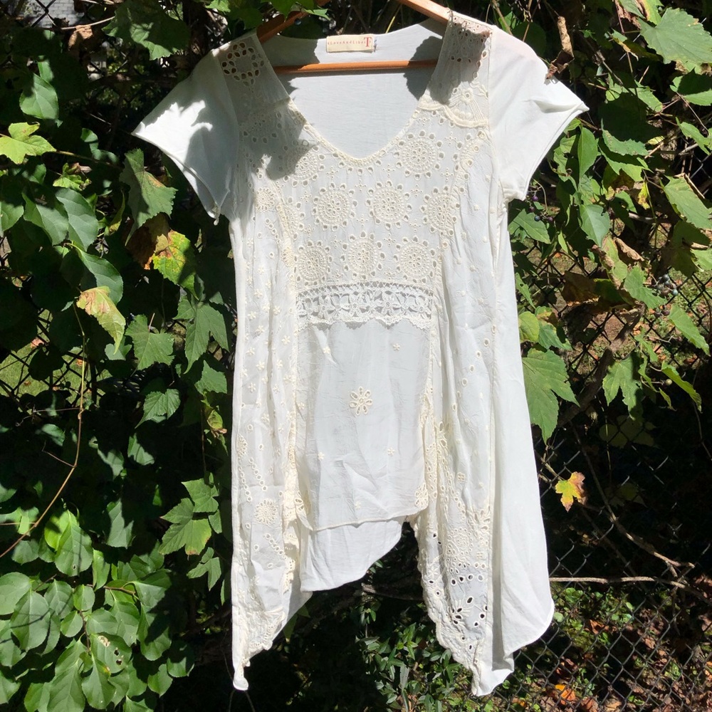 Johnny Was Bohemian Textured Top